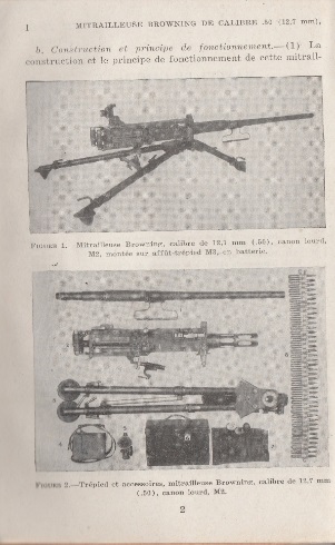 Mitrailleuse calibre 50 US